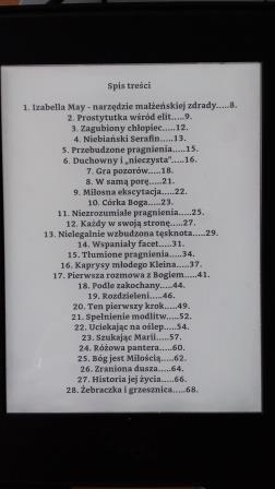 Ebook mobi spis treści