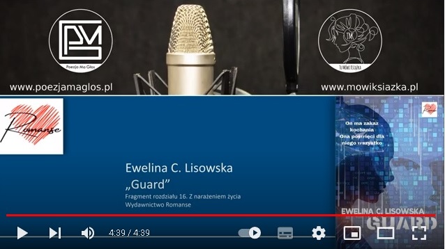 fragment romansu GUARD czytany przez lektora