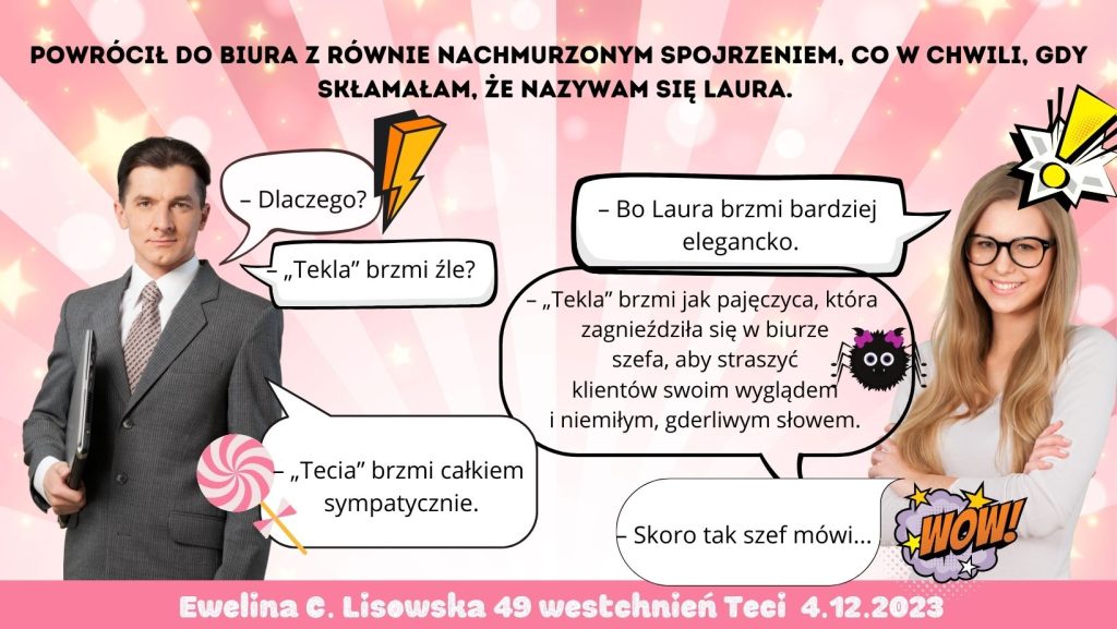 Ewelina C. Lisowska 49 westchnień Teci - komedia romantyczna