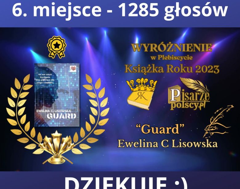 wyróżnienie w plebiscycie na książkę 2023 roku