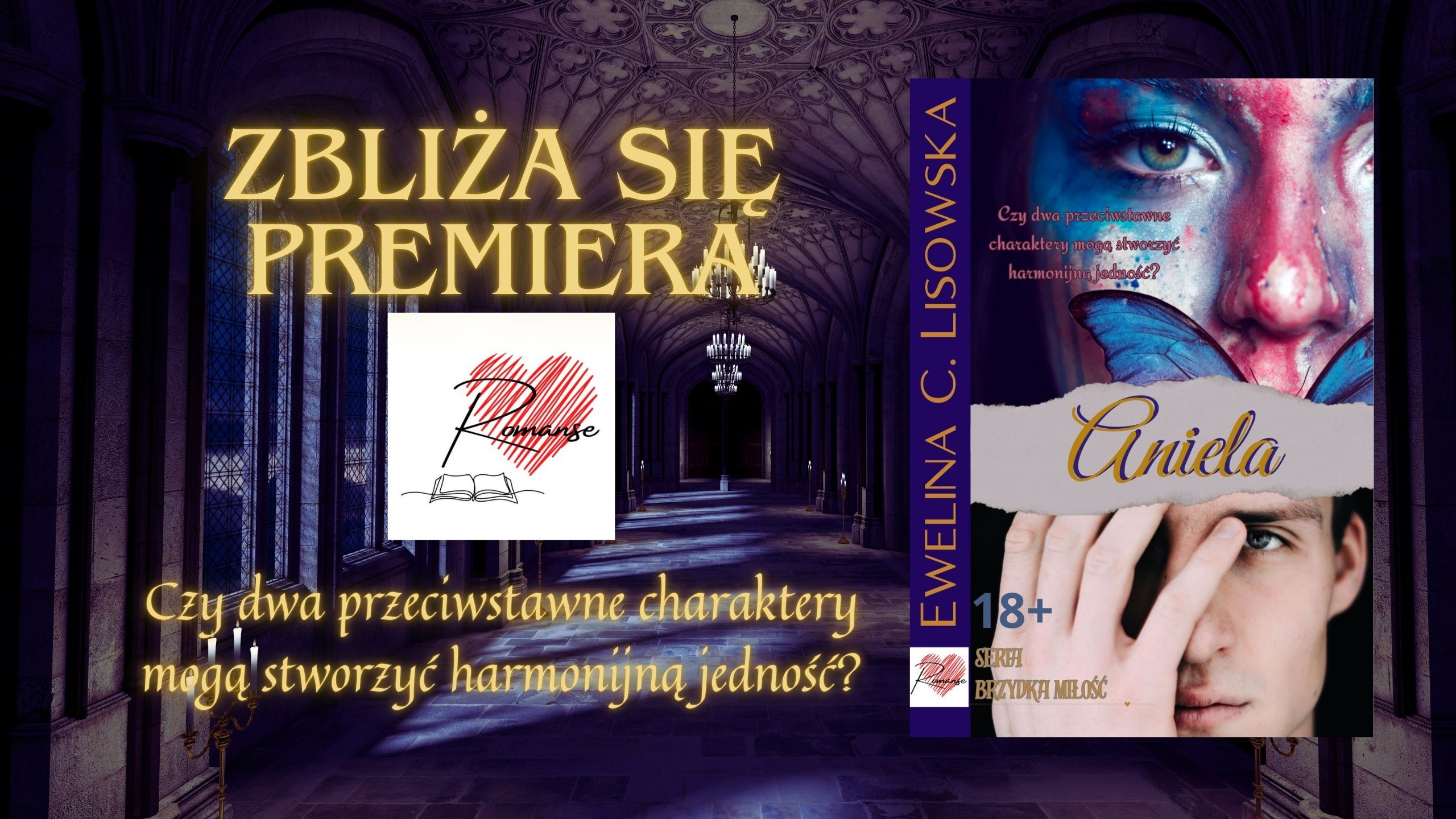 autorka romansów Ewelina C Lisowska ANIELA seria Brzydka Miłość
